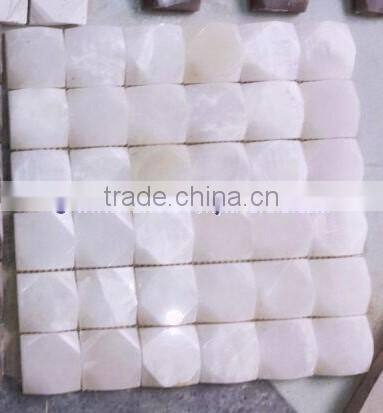 Best selling Pure Natural WHITE ONYX MOSAIC TILES COLLECTIONS