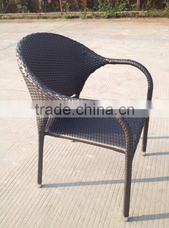 comfortable dining rattan wicker chair (CF667)