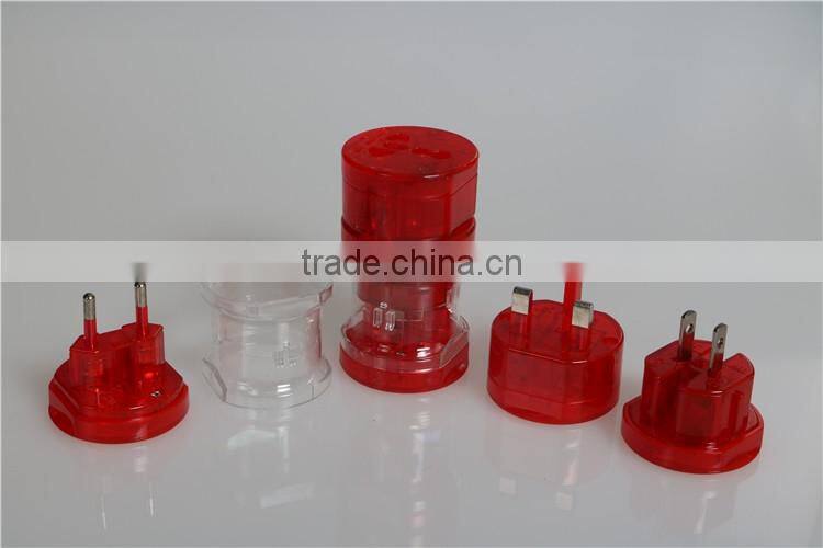 all in one universal international plug adapter world travel SY-02 DC power adapter 1european plug ac switching