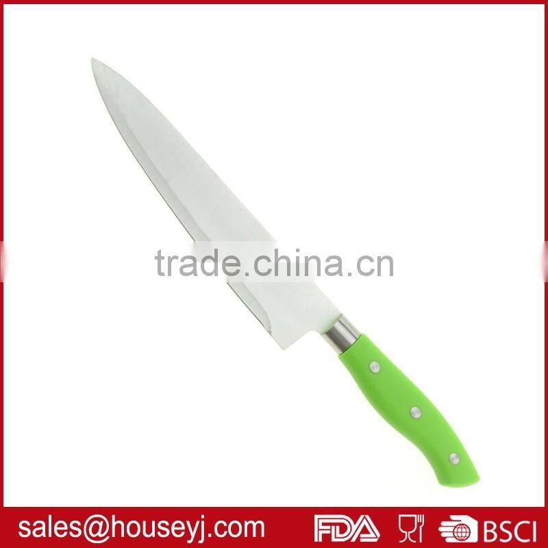 Set of 5pcs knife set color handle kitchen knife with EVA box packing