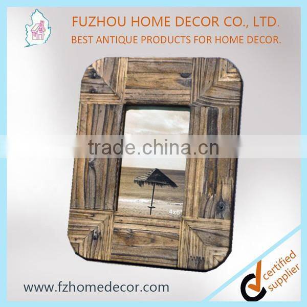 Natural wooden oval photo picture frames in different size