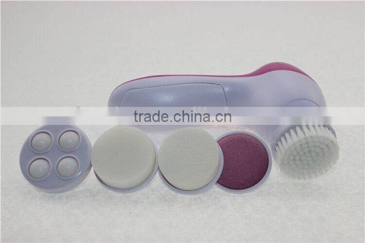 High Quality 5 in 1 Deep Facial Cleaning Machine Instrument Multi-function Facial Automaticly Washing Brush
