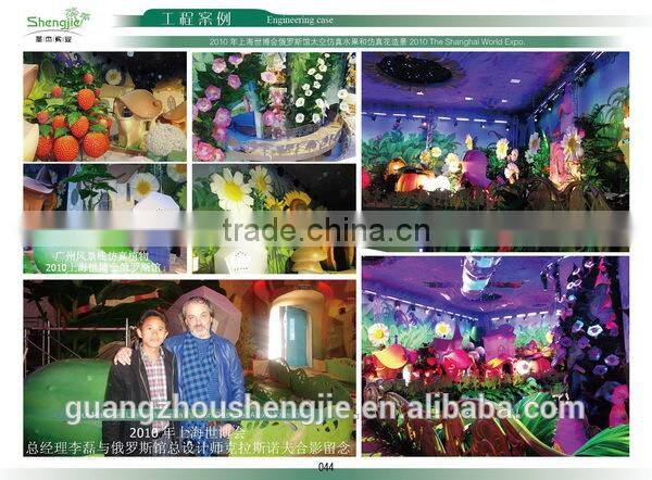 outdoor decorative artificial lighted tree fake lighted tree