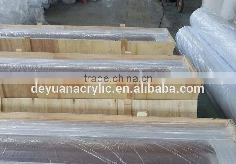 frosted acrylic tube/ custom acrylic tube