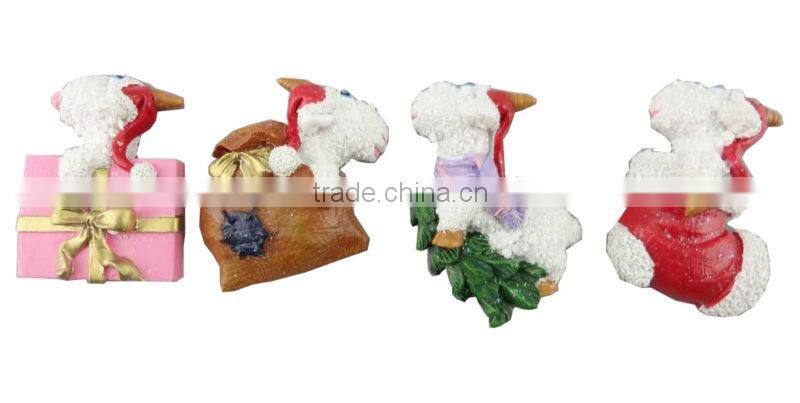 2015 chinese zodiac polyresin cute promotional fridge magnet