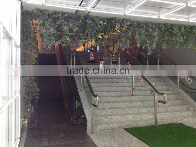 Decorative artificial grass floor mats