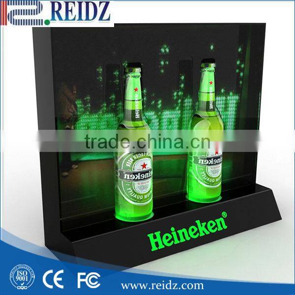 acrylic wine holder for bar display case