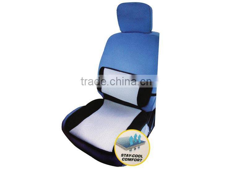 New design 3d gridding cloth adult therapeutic car seat cushion