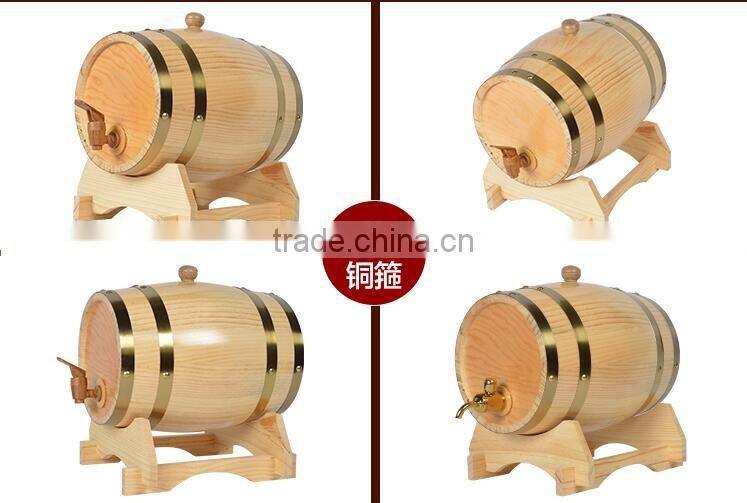 promotion cheap natural oak wooden wine barrels