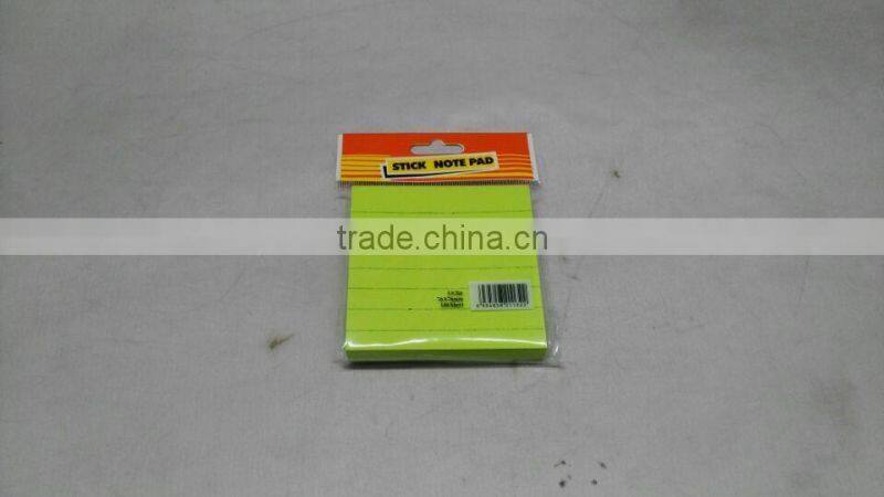 20pcs one color 80pcs PET stick note pad