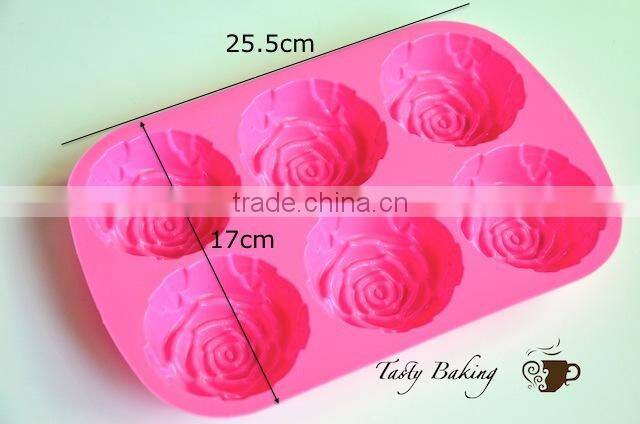food grade flower shape silicone cupcake mold flower silicone muffin mold silicone baking molds