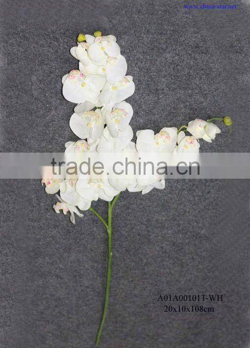 Artificial Purple Phalaenopsis Orchids with coated