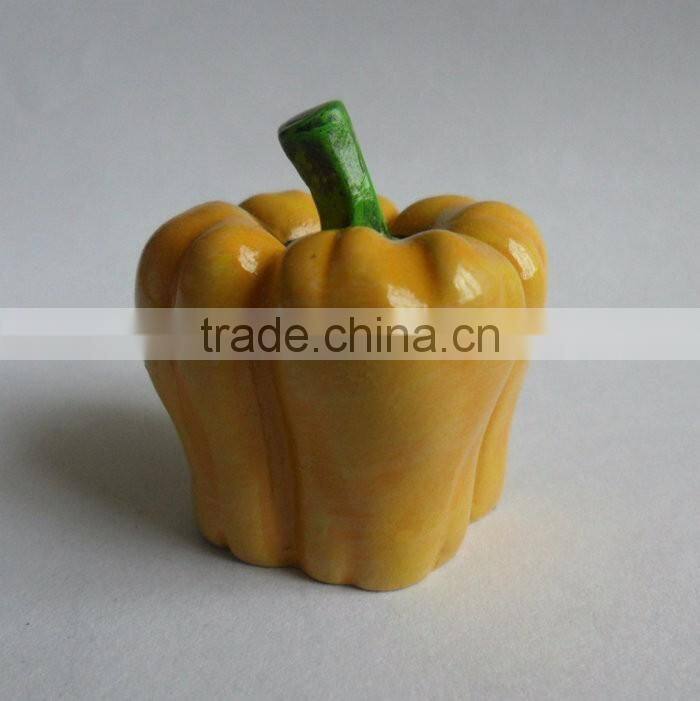 Resin hot pepper decoration