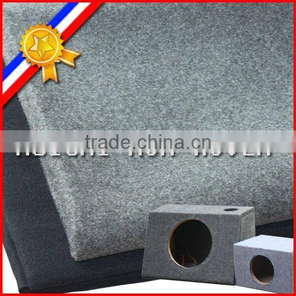 flexible non woven polyester sound box carpet