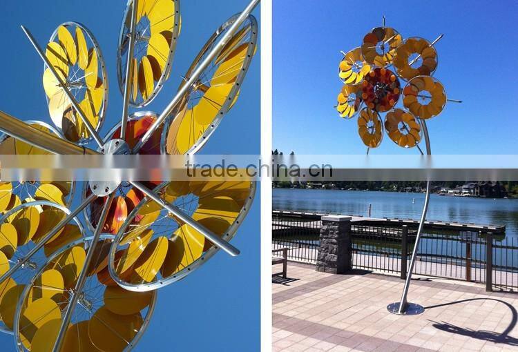 home garden decor powered kinetic sculptures by vincentaa