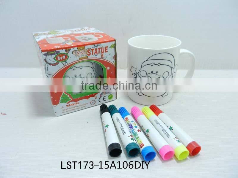 ceramic christmas diy paint design mug