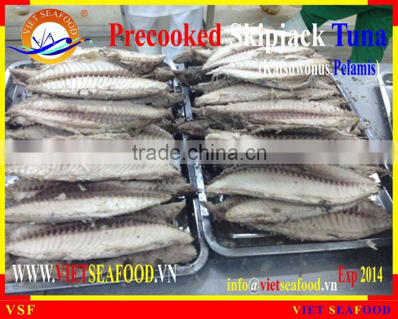 PRECOOKED SKIPJACK TUNA LOIN