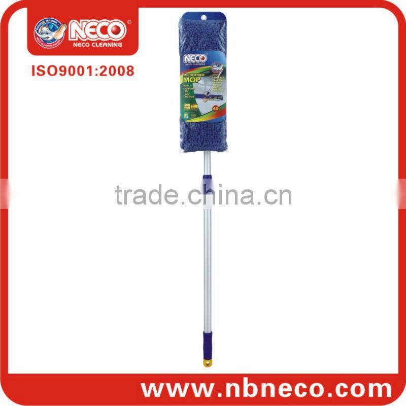 Double-used flat mop