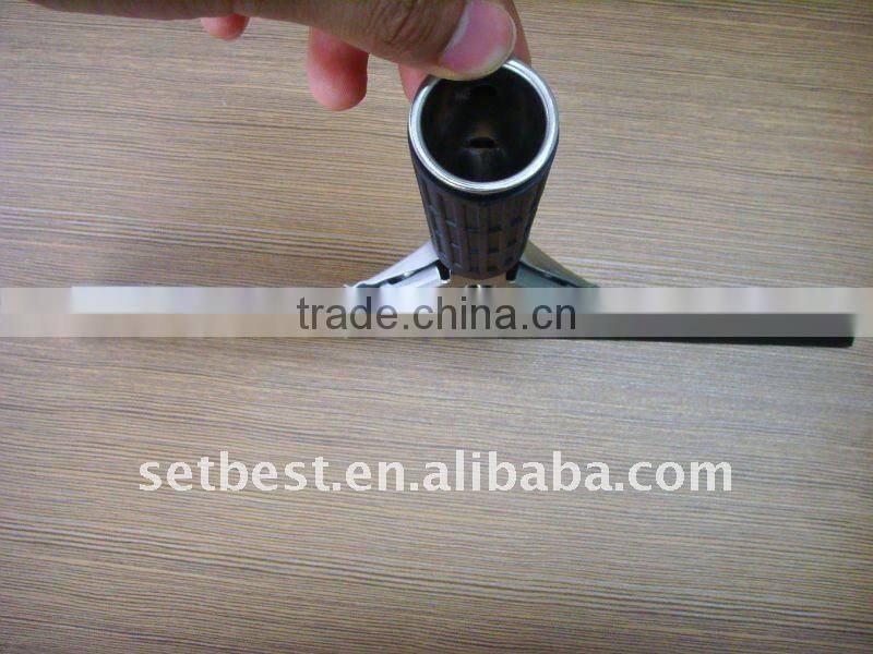 New designed stainless steel Window cleaning rubber Squeegee Pro