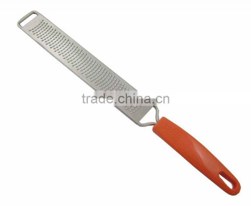 Convenient Plastic Handle Stainless Steel Cheese Grater