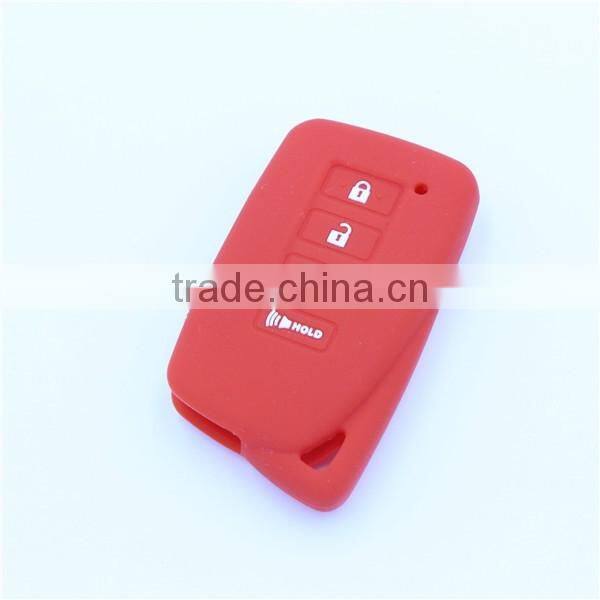 Silicone Grip Nonslip Protective Sleeve Cover Smartkey Keyfob for Lexus 4 buttons