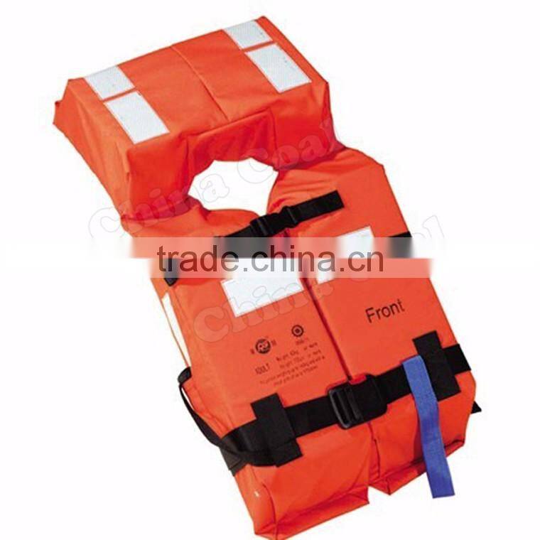 Customerized Orange Reflective Life Vest with Lifesaving Whistle