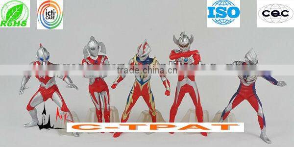 cartoon soft plastic robot toy for kids