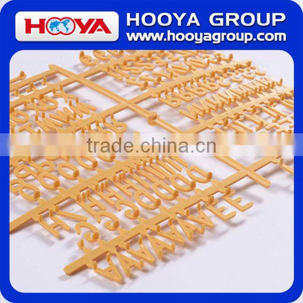 customized letter board plastic letters
