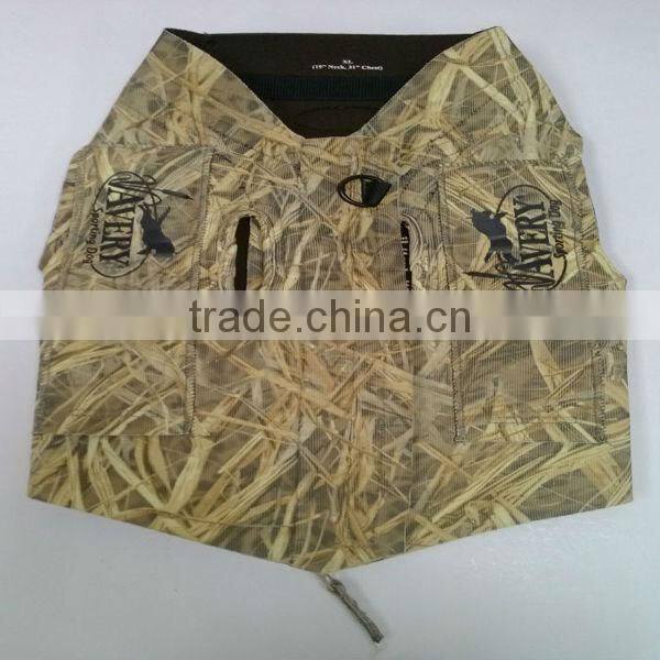 Realtree Camouflage Neoprene North-face Dog Coats and Jackets