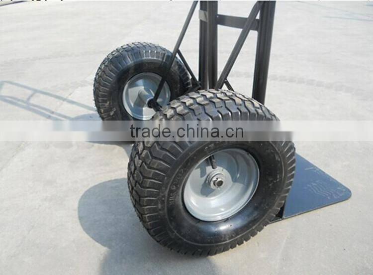 High quality durable heavy duty hand trolley rubber wheel