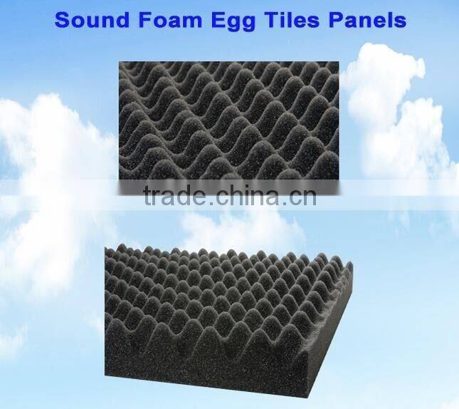 China Factory Cheap Price Polyester Fiber High Density Soundproofing Acoustic Foam Panels