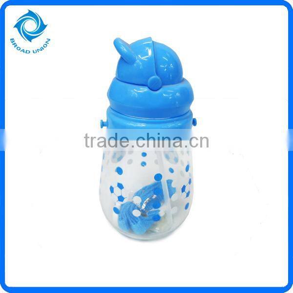 Hot Plastic Child Water Bottle With Straw