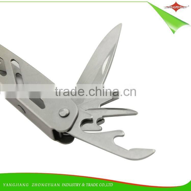 ZY-V1003 Multi Functional pocket Pliers tool Stainless Steel Multitool plier