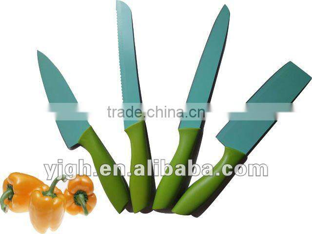 4pcs non-stick knives set