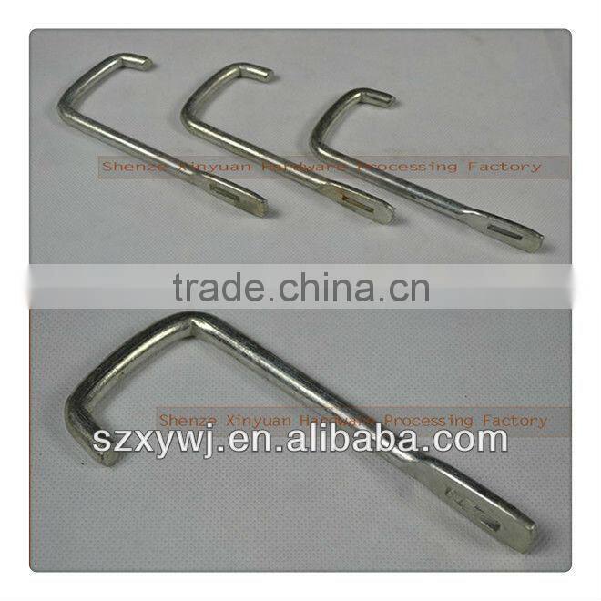 XY J pipe hook (factory)