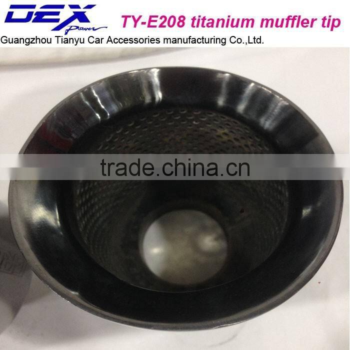 car titanium exhaust tips