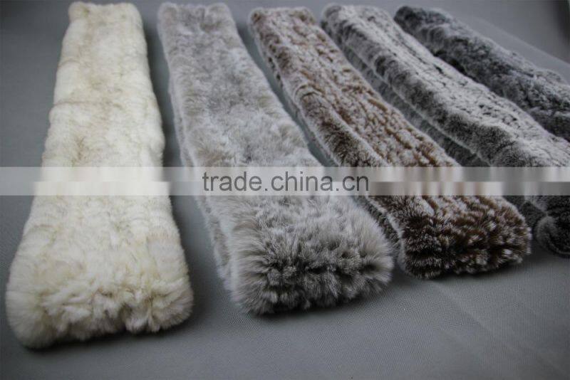 High Quality Knitted Rex-Rabbit Scarf