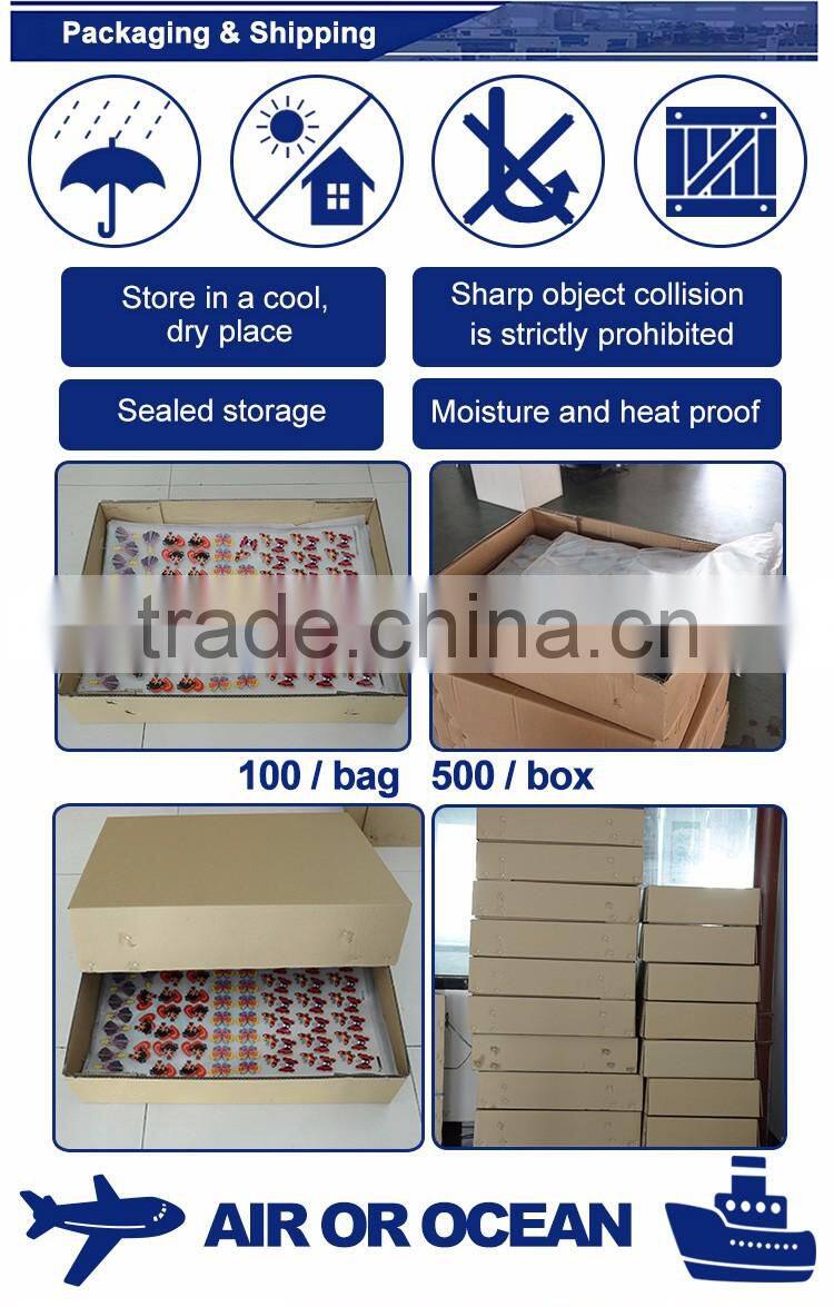 Jiabao manufacture heat transfer printing for lady leather bags