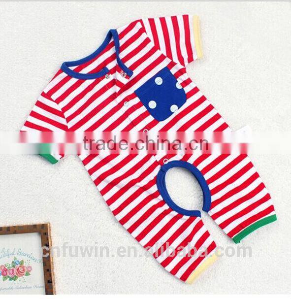 Custom and wholesale baby clothes factory baby rompers print