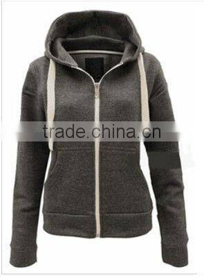 men's fleece hoodie with full zipper, fleece jacket with kangaroo pocket