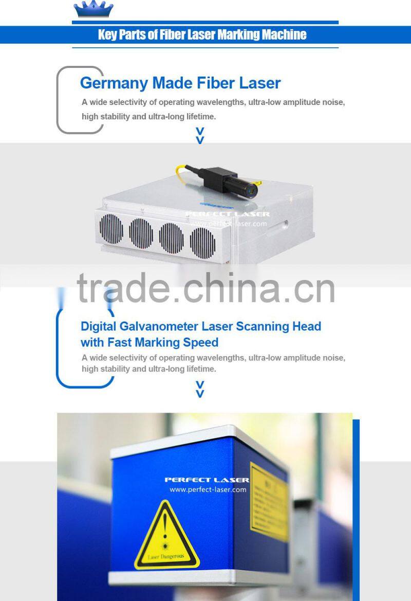 Metal material marking name plate laser mark system