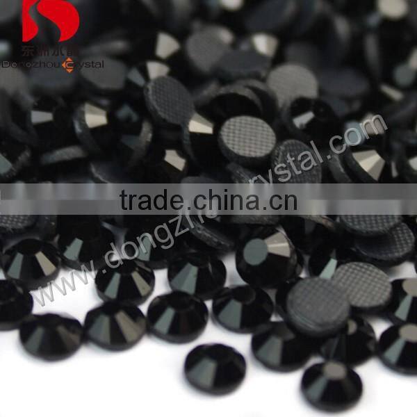 Machine cut flat back crystal DMC hot fix rhinestone