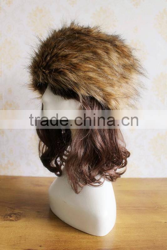 Wholesale Womenhat Winter Lei feng cap snow cap Russia faux fur hat for woman