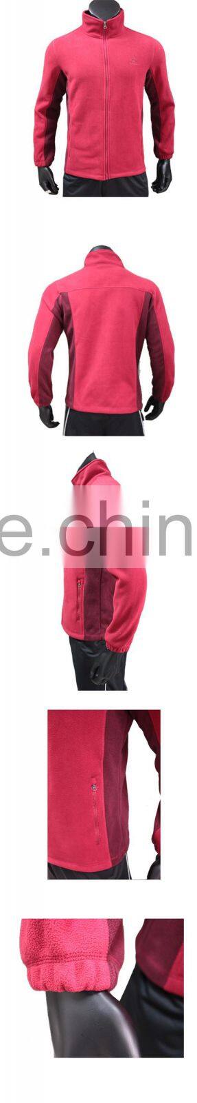 Plus Size Sportswear Fancy Man Jacket With Fleece Lining