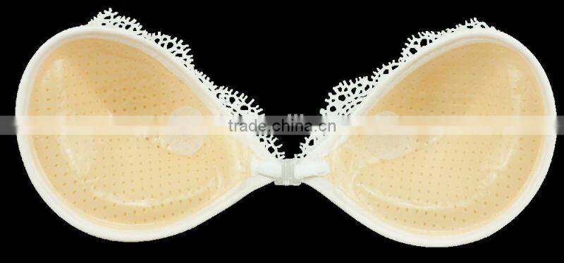 Wedding dress invisible strapless bra backless push up bra