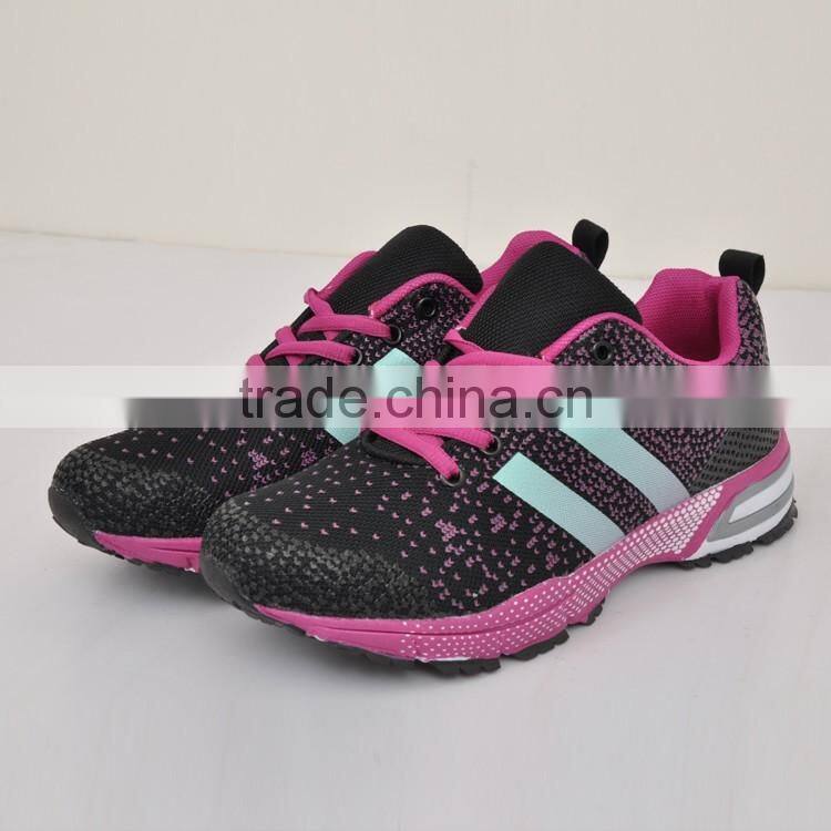 New man comfort running shoe breathable sports shoe china factory