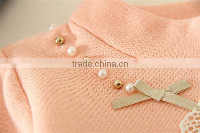 Autumn Baby Girl Cotton Long Sleeve T Shirts, Korean Girls Fashion T Shirts