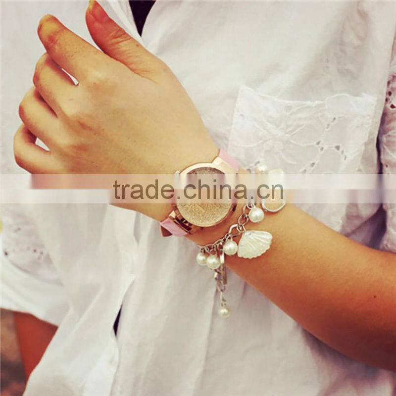 Alloy case wrist watch fashion women watch promotional quartz lady wrist watches