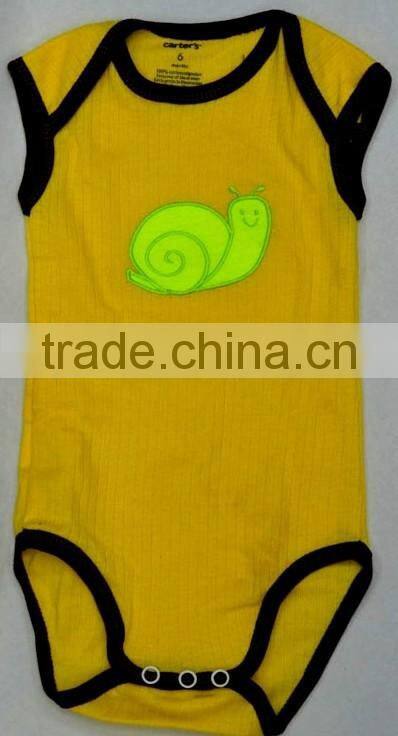 2016 new style 100% cotton baby boy's romper coveralls baby boy's vest