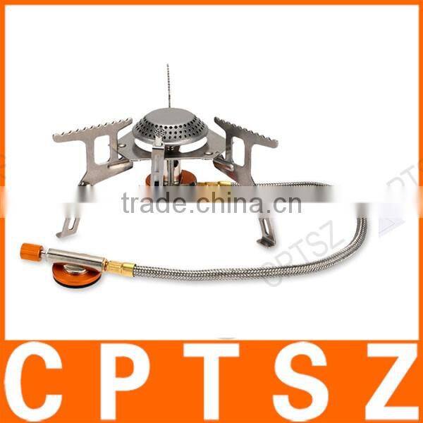 LIXADA Camping Gas Stove Outdoor Cooking Portable Foldable Split Burner 3000W